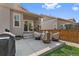 Large patio with space for seating and grilling at 6484 S Harvest St, Aurora, CO 80016