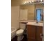 Bathroom with a tub/shower combination and a single sink vanity at 20785 E 39Th Ave, Denver, CO 80249