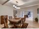 Formal dining room with hardwood floors and plenty of space for entertaining guests at 10321 W 101St Pl, Broomfield, CO 80021