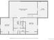 Basement floor plan with recreation room and bedrooms at 246 S 22Nd Ave, Brighton, CO 80601