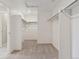Large walk-in closet with carpet and shelving for optimal storage solutions at 39751 Congress Ln, Elizabeth, CO 80107