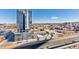 View of downtown cityscape and modern building from a high vantage point at 2020 Arapahoe St # 1250, Denver, CO 80205