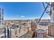 Comfortable balcony seating with expansive city views on a clear day at 2020 Arapahoe St # 1250, Denver, CO 80205