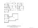 Complete floor plan of this house with multiple bedrooms, baths, living spaces and a garage at 1590 S Milwaukee St, Denver, CO 80210
