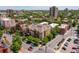 Scenic aerial view of brick apartment building at 1100 N Grant St # 208, Denver, CO 80203