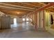 Unfinished basement with high ceilings and ample space for storage at 3008 Mountain Sky Dr, Castle Rock, CO 80104