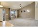 Bright living room with hardwood floors and a high ceiling at 3008 Mountain Sky Dr, Castle Rock, CO 80104