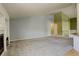 Bright living room with vaulted ceiling and hardwood floors at 3008 Mountain Sky Dr, Castle Rock, CO 80104