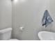 Clean bathroom with white sink and toilet at 9195 E Lehigh Ave # 151, Denver, CO 80237