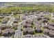 A birds eye view showcasing a community and the surrounding area at 12914 Ironstone Way # 102, Parker, CO 80134