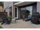 Cozy patio features comfortable seating and a grill, perfect for outdoor relaxation and entertaining at 3612 Wyandot St, Denver, CO 80211