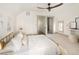 Bright bedroom with an overhead fan, neutral paint, and plenty of natural light at 3142 W 26Th Ave, Denver, CO 80211