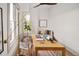 Stylish home office featuring bright natural light and a unique interior design aesthetic at 3142 W 26Th Ave, Denver, CO 80211