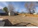 Large backyard with a shed and a playground at 3971 S Quintero Way, Aurora, CO 80013