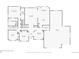 Floor plan showcasing the layout of the first floor, including the kitchen, bedrooms, and living areas at 16650 Shadow Wood Ct, Hudson, CO 80642