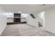 Unfinished basement with a fireplace and plenty of storage space at 994 S Vivian Ct, Lakewood, CO 80228