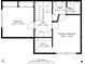 Floor plan for the first level at 9050 Zephyr Ct, Broomfield, CO 80021