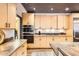 Gourmet kitchen featuring modern appliances, custom cabinetry, and plenty of counter space for cooking at 1735 19Th St # 5B, Denver, CO 80202