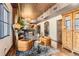 Spacious living room with modern decor, hardwood floors, and plenty of natural light at 1735 19Th St # 5B, Denver, CO 80202