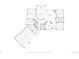 First floor plan of home with dimensions for each room at 501 Young Cir, Castle Rock, CO 80104