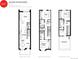 Floor plan showcasing layout of 3 bed, 3 bath home with living, dining, and roof deck at 115 W 2Nd Ave # 104, Denver, CO 80223