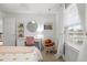 Bedroom featuring a desk with a hanging chair near a window at 7862 Stonedale Dr, Castle Pines, CO 80108