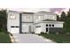 Charming two-story home featuring a three car garage and modern architectural details at 1840 Morgan Dr, Erie, CO 80516
