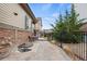 Backyard patio area perfect for entertaining friends and Gathering at 7790 S Queensburg Way, Aurora, CO 80016