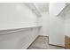 Walk-in closet with shelving and carpet flooring at 11285 Ranch Pl, Denver, CO 80234