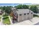 Townhouse exterior featuring a deck and three car garage spaces at 18274 W 58Th Pl # 37, Golden, CO 80403