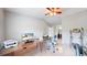 Comfortable home office with a view of the outdoor landscape at 18274 W 58Th Pl # 37, Golden, CO 80403