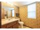 Small bathroom with a single sink and shower/tub combo at 201 Quail Ridge Cir, Highlands Ranch, CO 80126