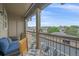 Balcony offering comfortable seating and scenic neighborhood views at 7413 S Quail Cir # 1435, Littleton, CO 80127