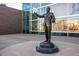 Statue with the inscription 'I have a Dream' in front of modern commercial building with glass windows at 9061 E 14Th St, Aurora, CO 80010