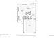 First floor plan featuring the layout of the Gathering room, kitchen, bathroom, and garage at 1550 S Syracuse St, Denver, CO 80231