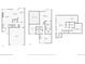 Detailed floor plans for the first and second floors and the basement level at 1550 S Syracuse St, Denver, CO 80231