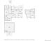 Multi-level floor plan of a home with a garage and patio at 195 Briggs St, Erie, CO 80516