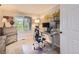 Home office with a stand up desk and chair at 10230 Lauren Ct, Highlands Ranch, CO 80130