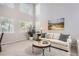 Cozy living room bathed in natural light, featuring comfortable seating and stylish decor at 10230 Lauren Ct, Highlands Ranch, CO 80130