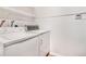 Laundry room with washer and dryer hookups at 8757 E Dry Creek Rd # 1512, Englewood, CO 80112