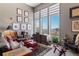 Inviting living room with natural light, comfortable seating and classic decor at 5455 Landmark Pl # 1414, Greenwood Village, CO 80111