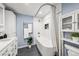 Stylish bathroom with a soaking tub, modern fixtures, and a sleek vanity for a spa-like retreat at 1723 Stonehenge Dr, Lafayette, CO 80026