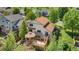 A view of the backyard with a multi-level deck and gazebo provides a great outdoor living space at 11335 W 54Th Ln, Arvada, CO 80002