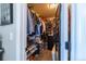 Large walk-in closet with ample shelving and rod space for clothing and shoes at 1214 S Zeno Way # D, Aurora, CO 80017