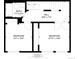 Floorplan showing the layout of the third floor with 2 bedrooms, a bath, and a hall with washer and dryer at 677 Vrain St # 15, Denver, CO 80204