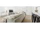 Comfortable living room with bar seating and a television viewing area at 677 Vrain St # 15, Denver, CO 80204