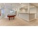 Finished basement featuring a pool table and a stylish bar area at 7858 Oban Ct, Lone Tree, CO 80124