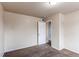 The bedroom includes plenty of space and neutral colors at 261 Linda Ln, Denver, CO 80221