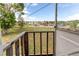 The view from the back of the house overlooks a park and retail location at 261 Linda Ln, Denver, CO 80221