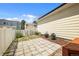 Relax in the backyard featuring a stone patio and decorative planters at 4713 Perth St, Denver, CO 80249